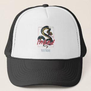 Born To Be Inked Tattoo Design Vintage Snake Trucker Hat