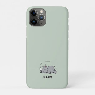 Born to be lazy iPhone 11 pro case