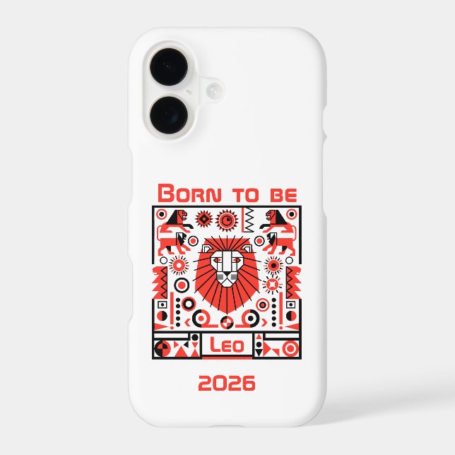Born to be Leo 2026 (Back)