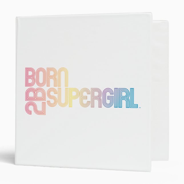 Born to Be Supergirl Binder (Front/Inside)