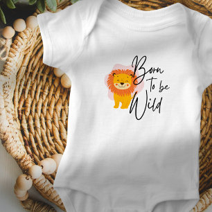 Born to be Wild Baby Bodysuit