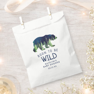Born To Be Wild Baby Shower Favour Bag