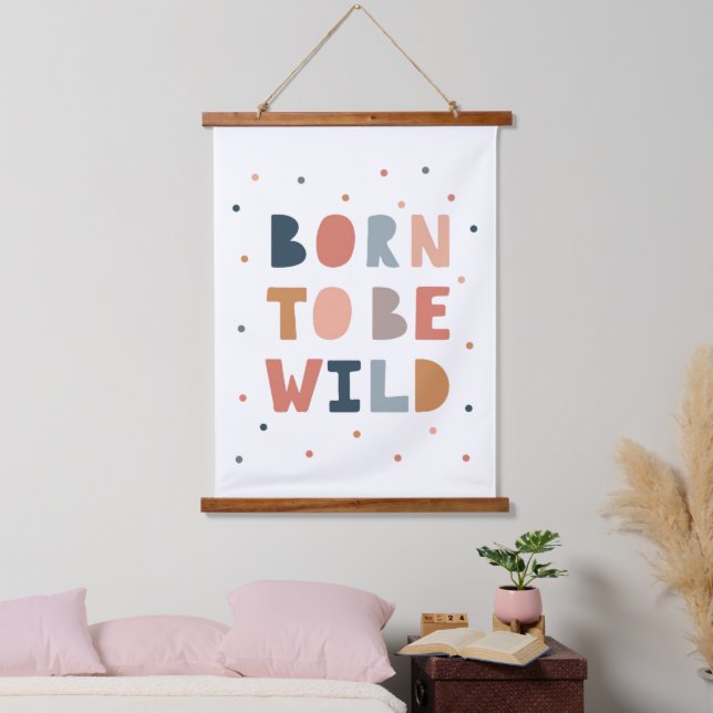 Born to be Wild Hanging Tapestry (Bedroom)
