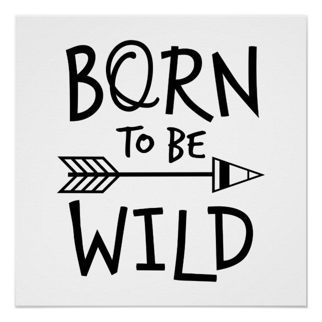 Born To Be Wild Poster (Front)