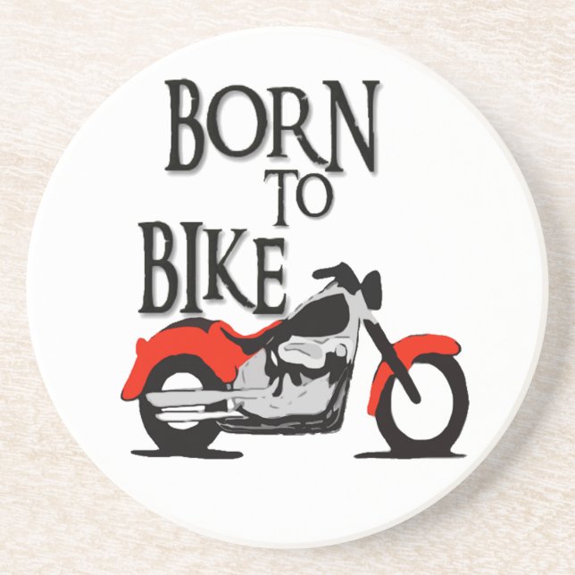 Born to bike coaster (Front)