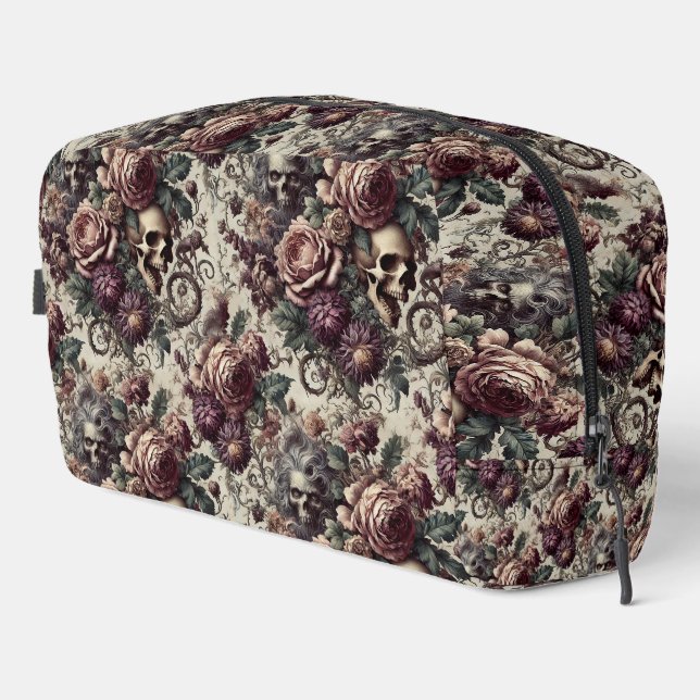 Born to Bloom – Gothic Victorian  Dopp Kit (Right Corner)