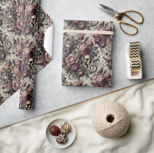 Born to Bloom – Gothic Victorian Wrapping Paper