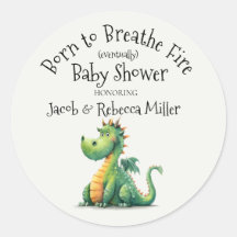 Born to Breathe Fire Baby Shower