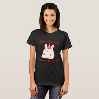 Born To Chill Party Bunny T-Shirt