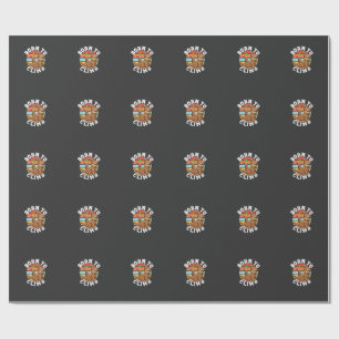 Born To Climb - Bouldering and Rock Climbing Sloth Wrapping Paper