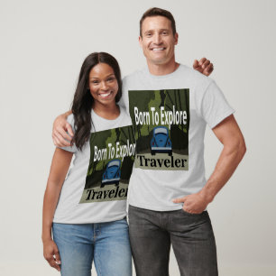 Born To Explore Road Trip T-Shirt