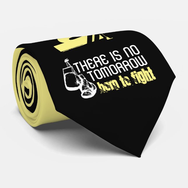 Born To Fight, Boxing Gloves Tie (Rolled)