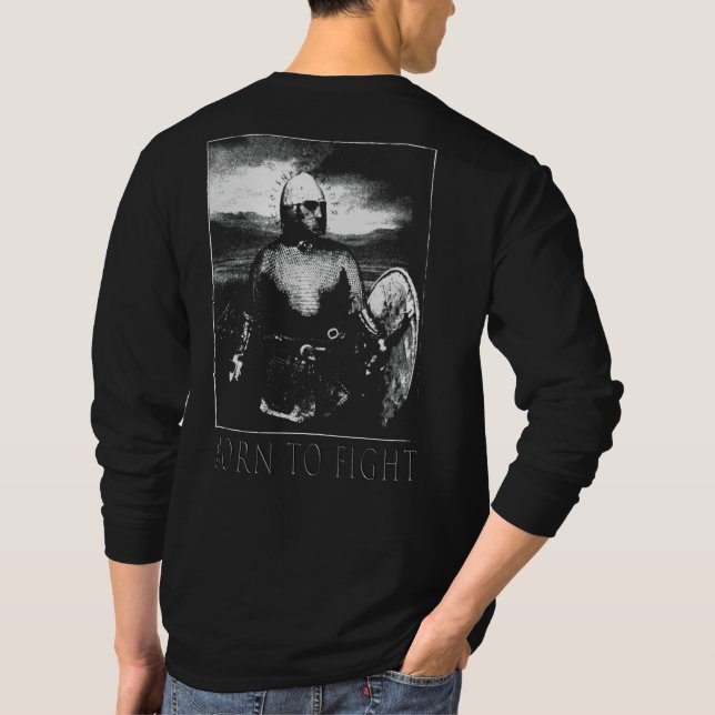 Born to fight T-Shirt (Back)