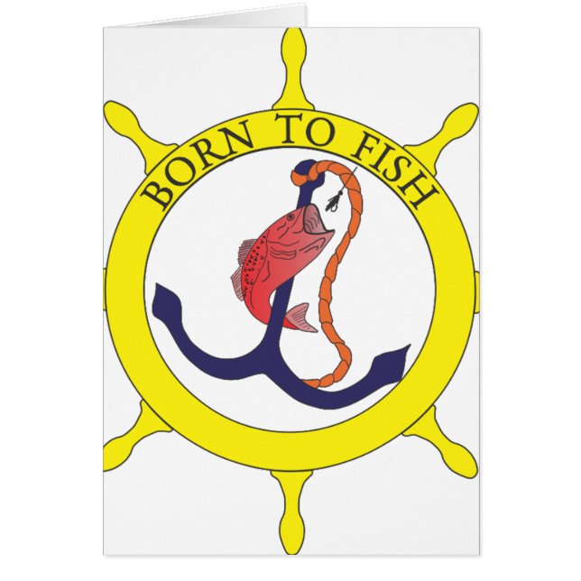 Born to fish (Front)