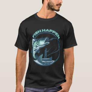 Born to Fish Everyday - Live to Fish - Fish to Liv T-Shirt