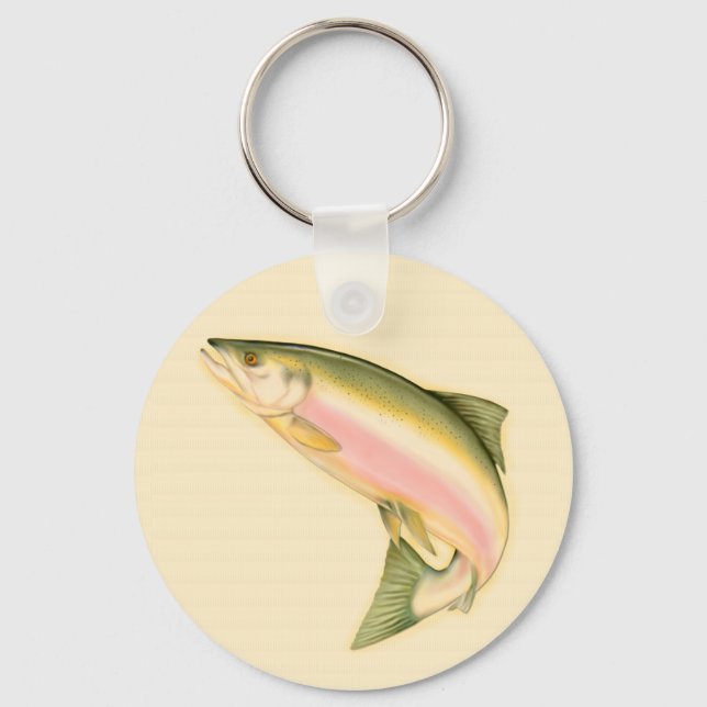 Born to Fish Keychain (Front)