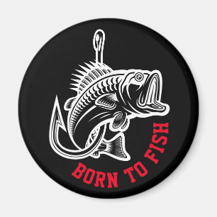 Born To Fish Magnet