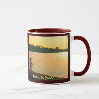 Born to Fish Mug - Ringer