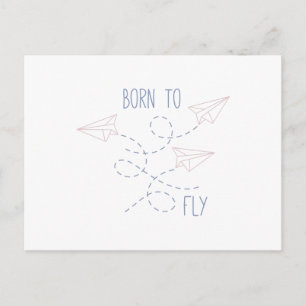 Born To Fly Postcard