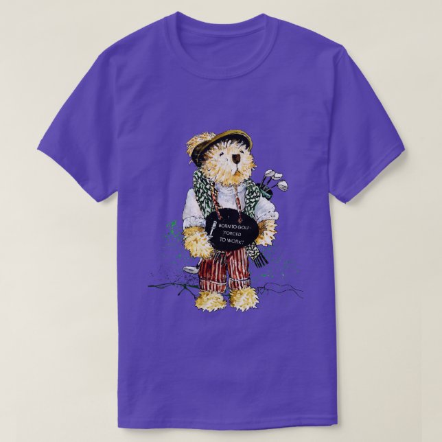 Born To Golf T-Shirt (Design Front)