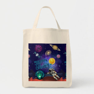 BORN TO ORBIT TOTE BAG
