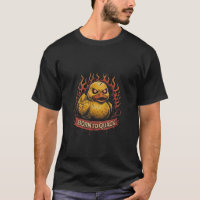 Born to Quack – Dark Rubber Ducky Metal Illustrati