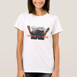 Born to Read. Forced to Work Crop Tank Top