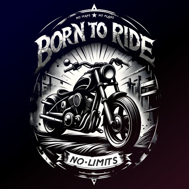 Born to ride no limits T-Shirt (Creator Uploaded)