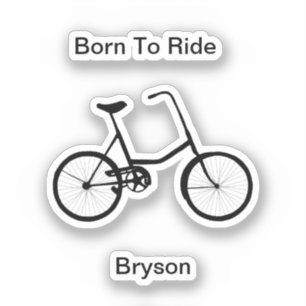 Born To Ride Personalized Bicycle