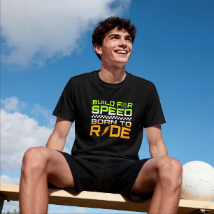 Born to Ride Retro Racing T-Shirt