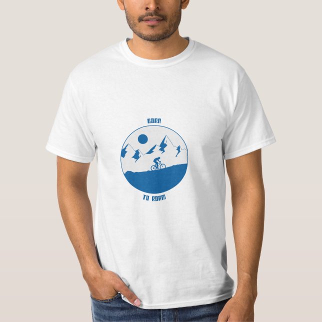 Born to Roam - T-Shirt (Front)