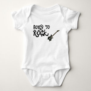 Born To Rock Baby Bodysuit