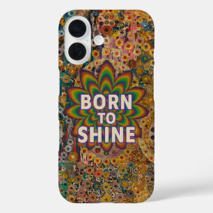 Born to Shine – Inspirational iPhone cover