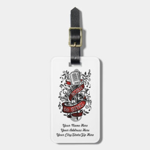 Born To Sing Bags and gifts Luggage Tag