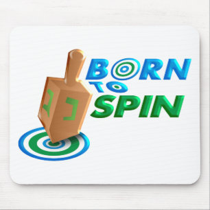 Born To Spin Mouse Pad