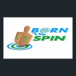 Born To Spin Sticker<br><div class="desc">sticker</div>