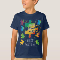 Born to Stand Out Autism Awareness Puzzles