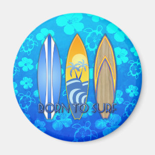 Born To Surf Magnet