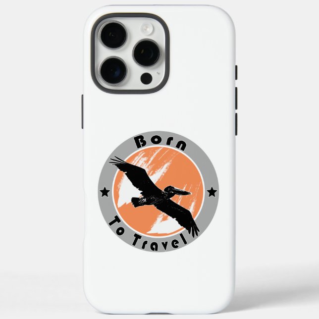 Born to travel  Case-Mate iPhone case (Back)