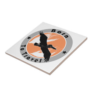 Born to travel  tile