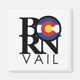 BORN Vail Colorado Magnet