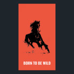 Born Wild Running Horse Inspirational Pop Art Poster<br><div class="desc">Freedom Calling - Running Wild Horse Poster Print - Horse Power Nature Animal Inspirational Motivational Posters - Pop Art Animal Image Artwork</div>