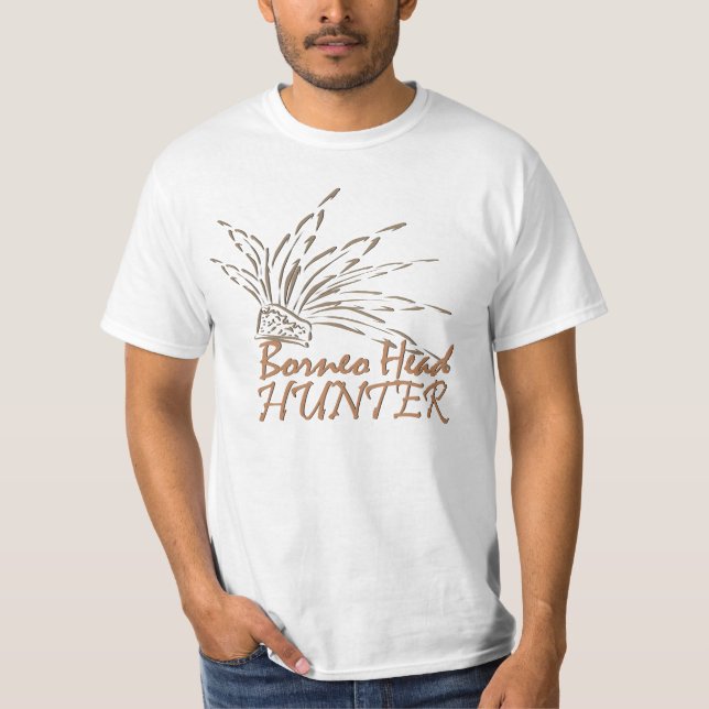 Borneo Head Hunter T-Shirt (Front)