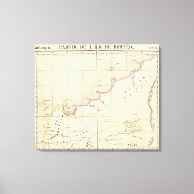Borneo Oceania no 13 Canvas Print (Front)