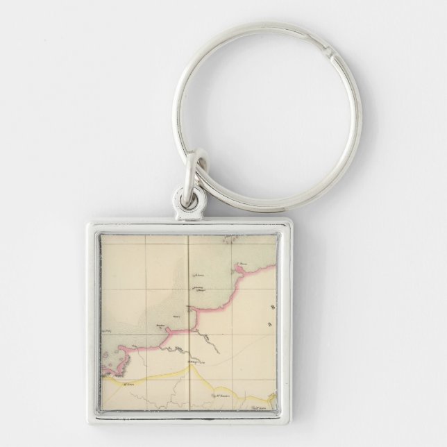 Borneo Oceania no 13 Keychain (Front)