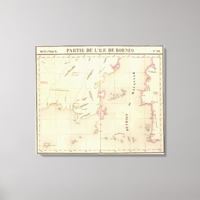 Borneo Oceania no 20 Canvas Print (Front)