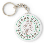 Borneo Orangutan Sanctuary Keychain
