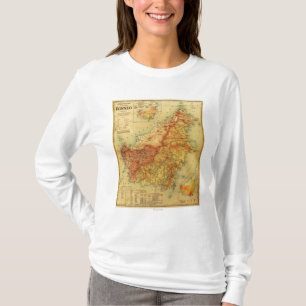 BorneoPanoramic MapBorneo T-Shirt