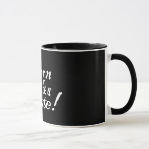 BornToBeAPirate,Mug Mug