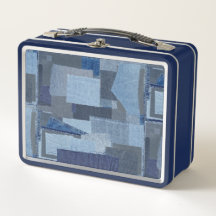 Boro Boro Blue Jean Patchwork Denim Shibori